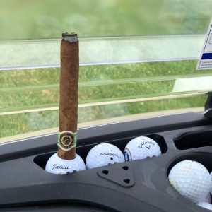Golf Ball Cigar Holder Custom Handmade Golf Accessory Personalized Cigar and Golf Gift For Him by Stogie Golf