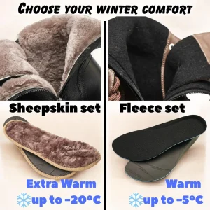 Warm Barefoot Winter Sneakers Zero Drop Suede Or